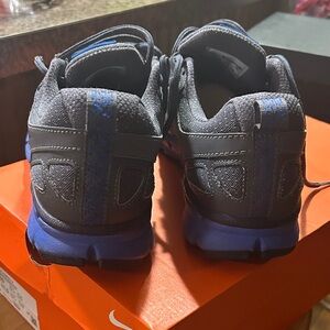 Nike Charcoal and Royal Blue Athletic Shoes